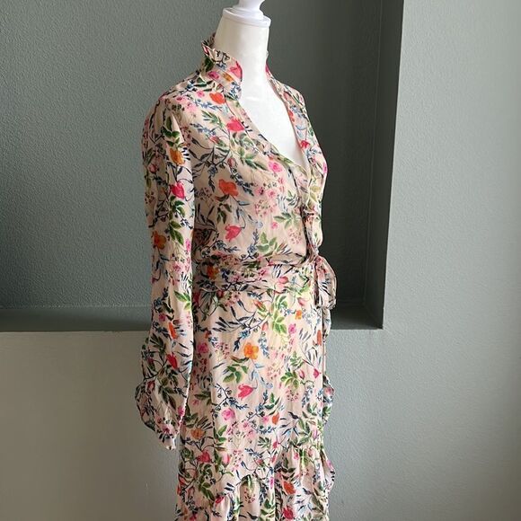 Julia Jordan Floral Wrap Dress - Picture 3 of 6